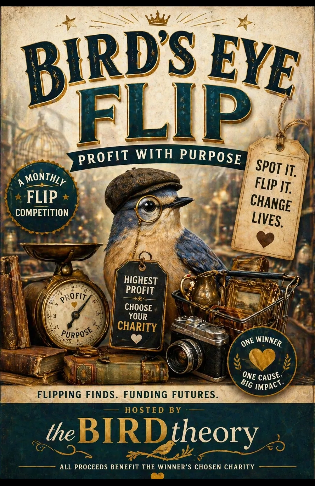 Bird's Eye Flip: Profit w/Purpose