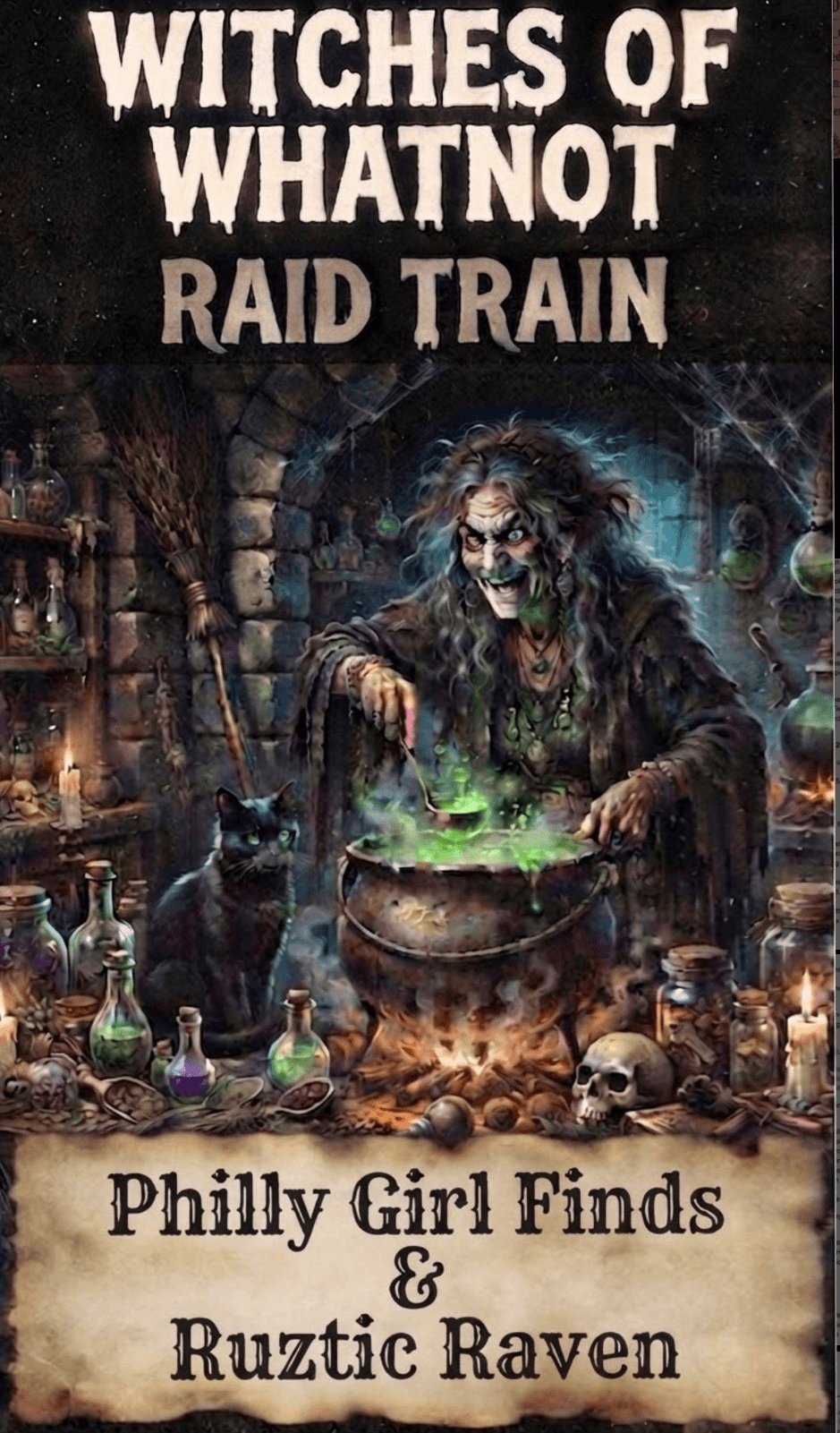 Witches of WhatNot Raid Train