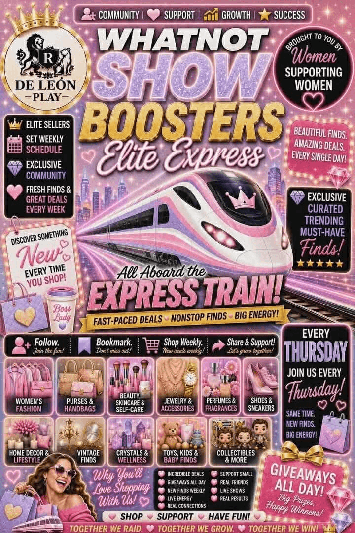 🚀☝️Whatnot Show Boosters Elite Express Thursday Raid Train