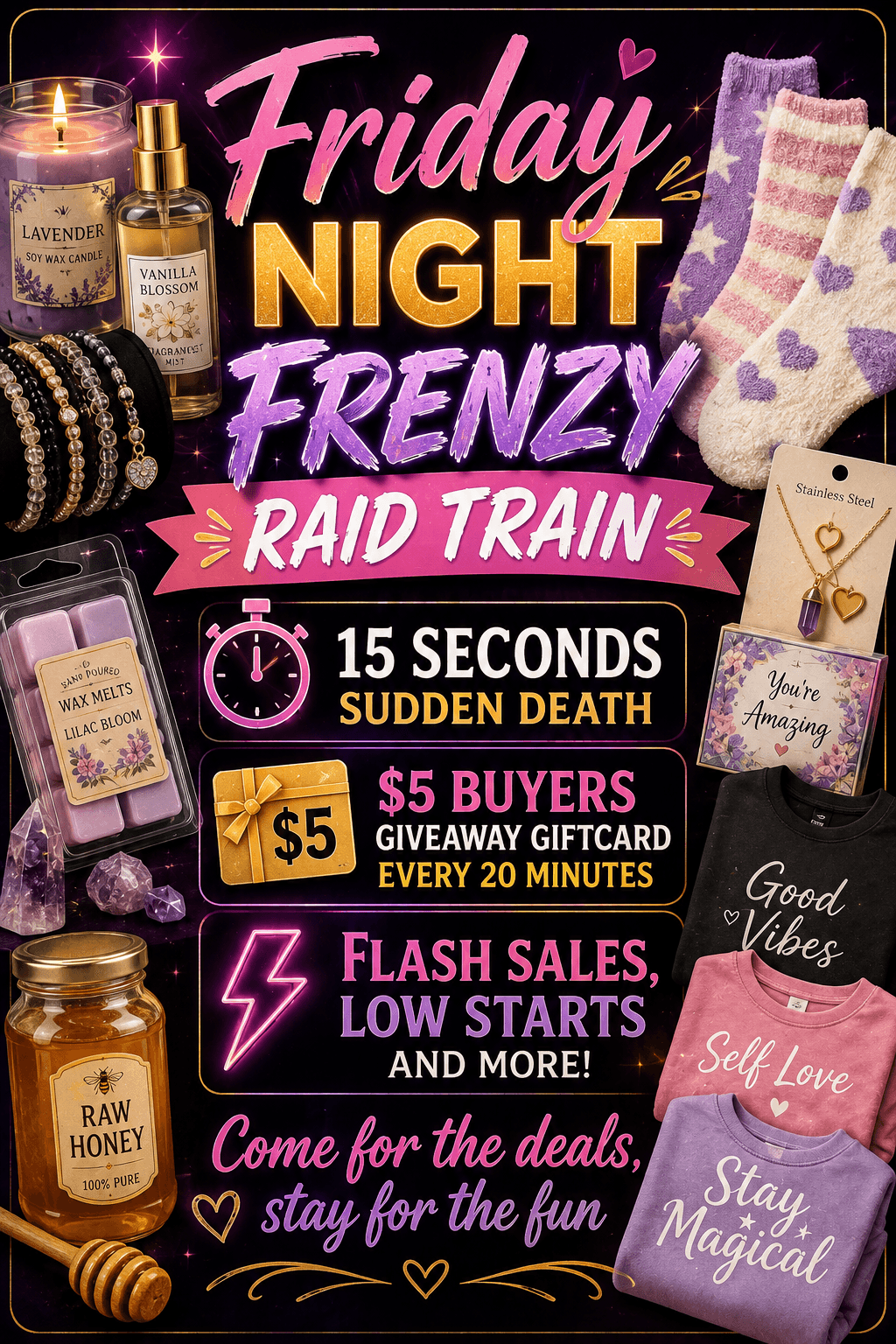 Friday Night Frenzy Raid Train