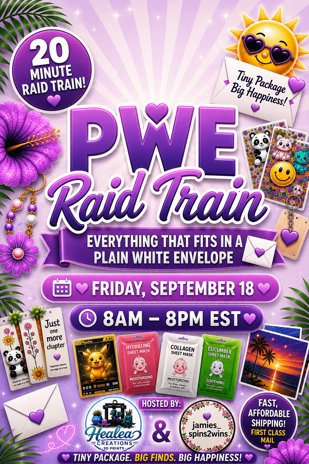 PWE 20 Minute Raid Train