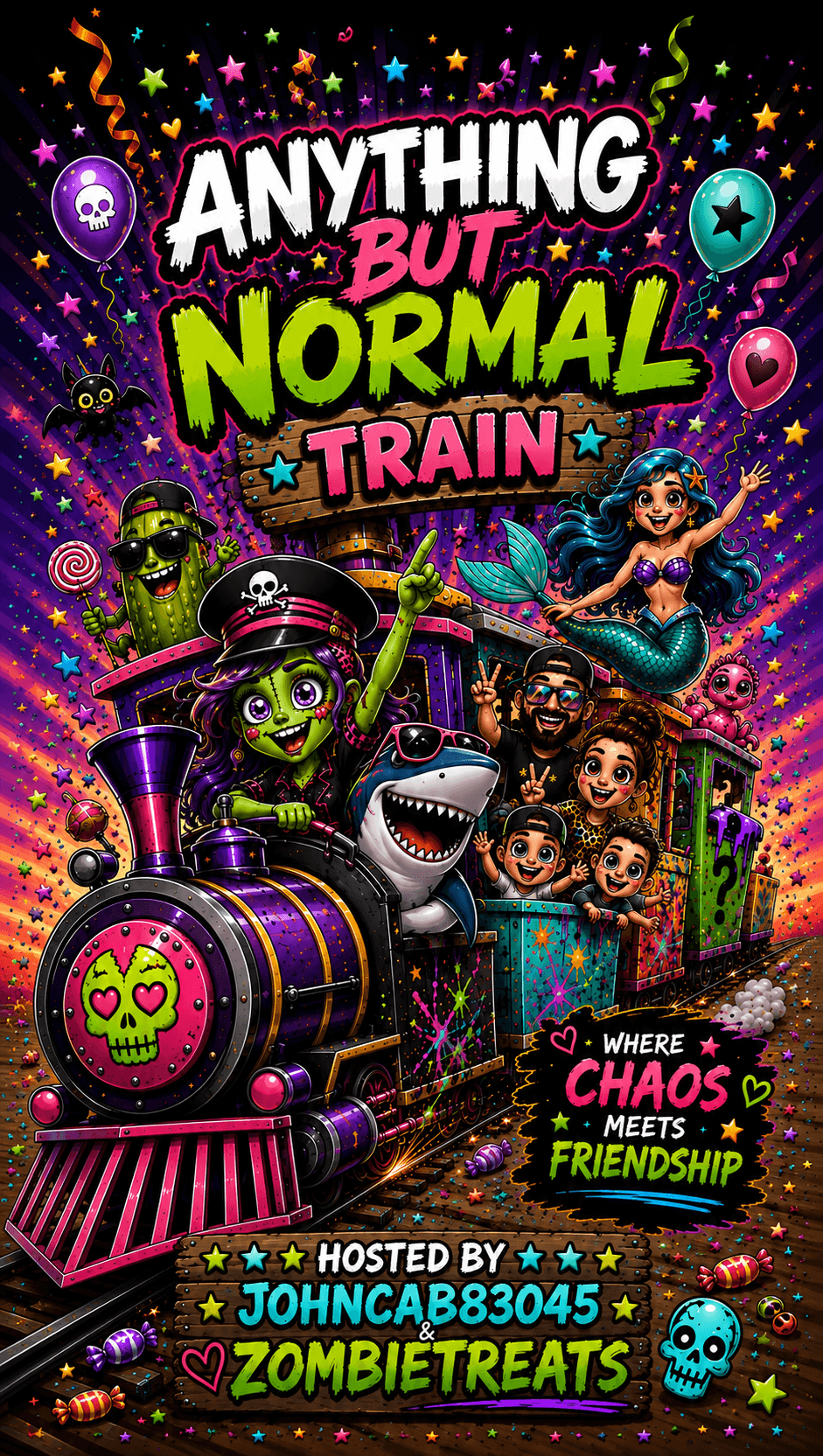 Anything But Normal Raid Train