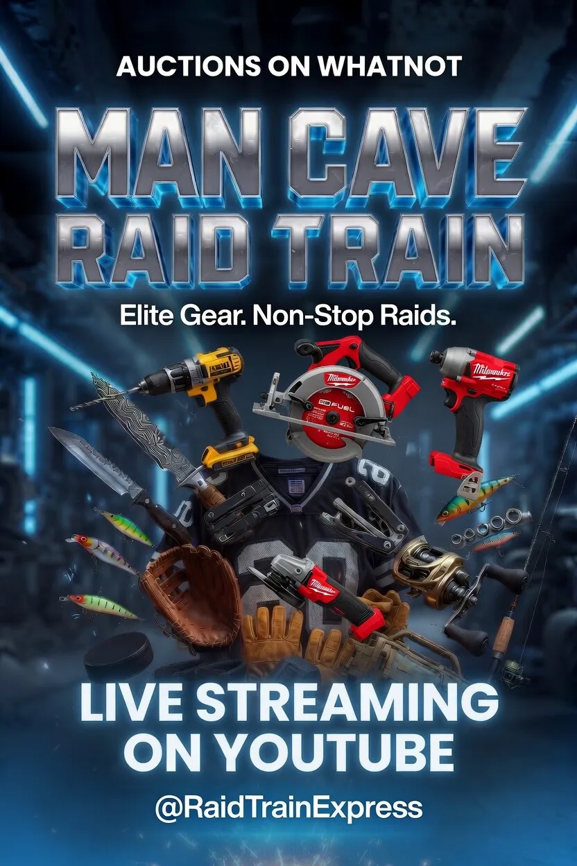 🚂 MAN CAVE RAID TRAIN: JUNE GEAR TAKEOVER 🚂