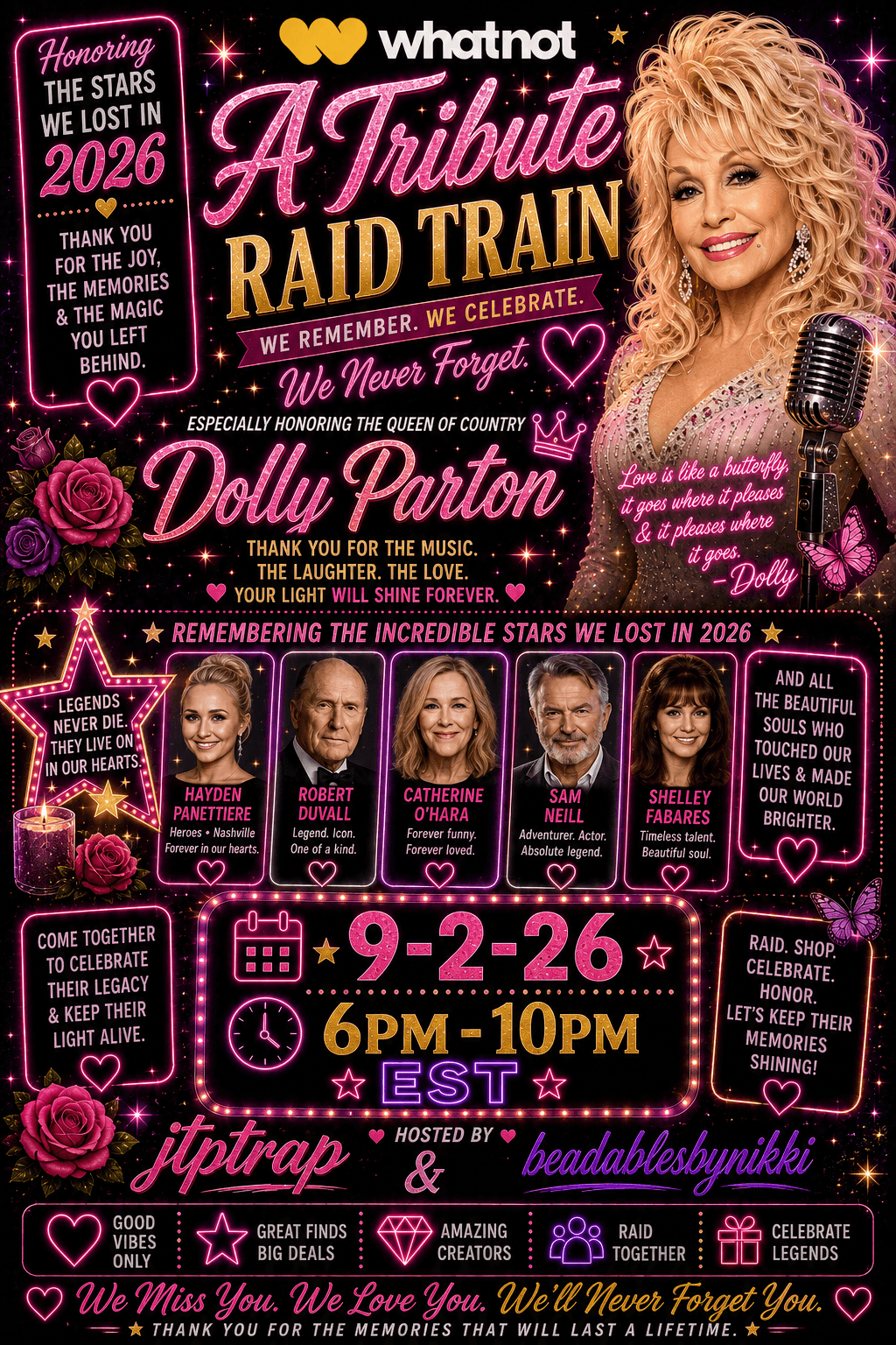 A Tribute Raid Train!!