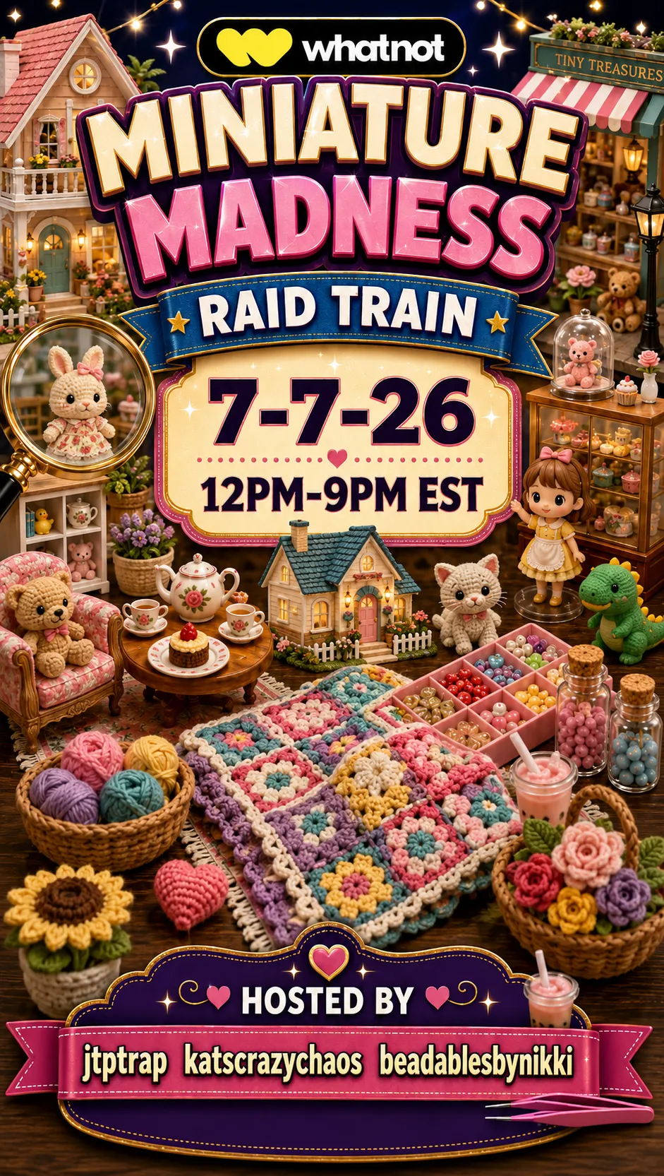 Miniature Madness Raid Train!! (NOT A PEN BATTLE) 7-7-26