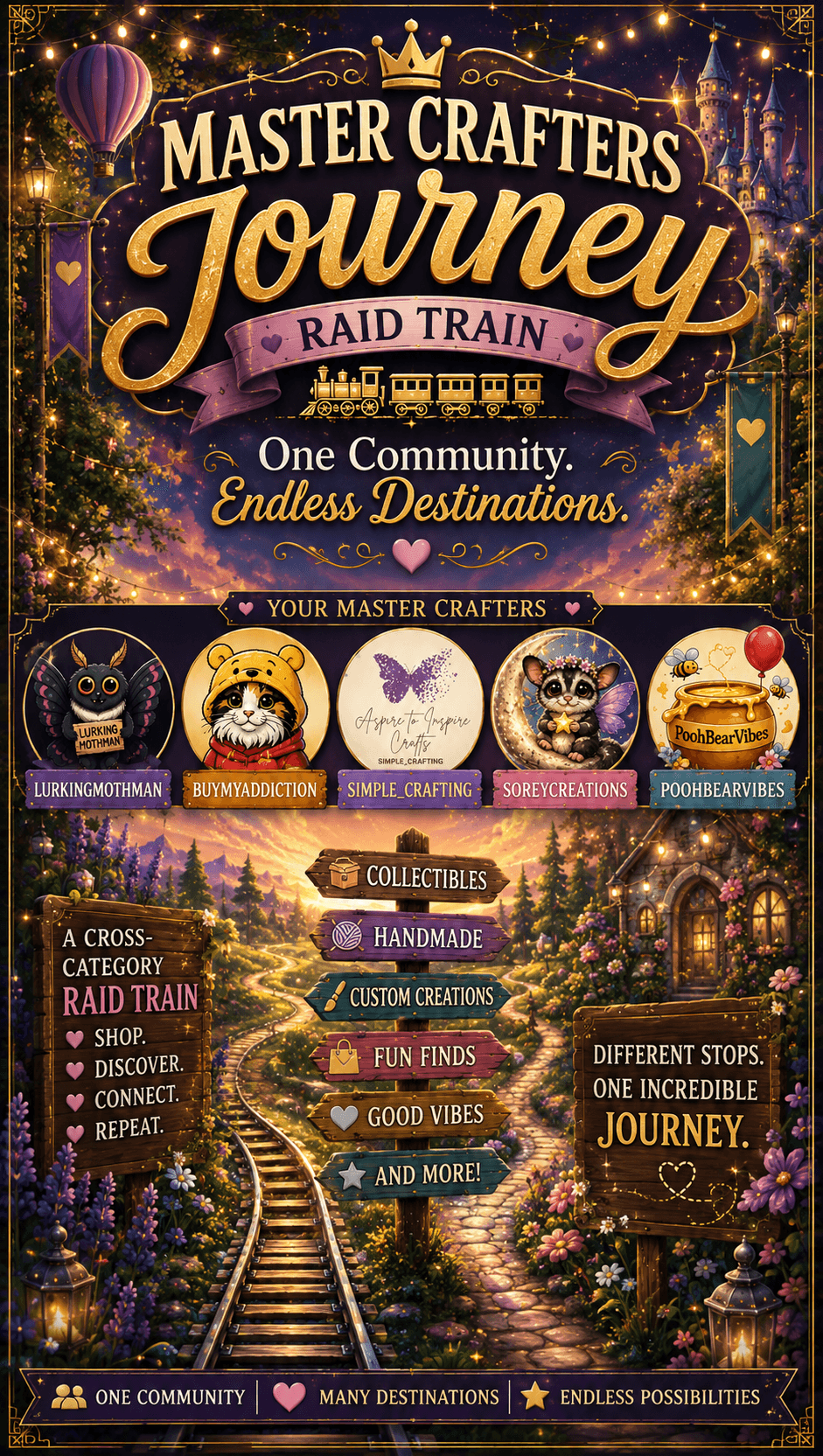 Master Crafters Journey Raid Train