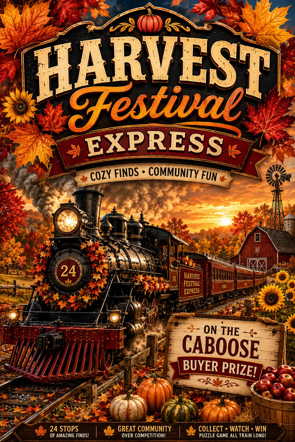 🍂🚂 Harvest Festival Express! 🚂🍂